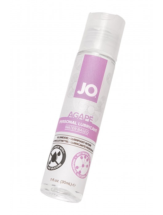 Лубрикант на водной основе для женщин JO AGAPE ORIGINAL - 30 мл. - System JO - купить с доставкой в Подольске