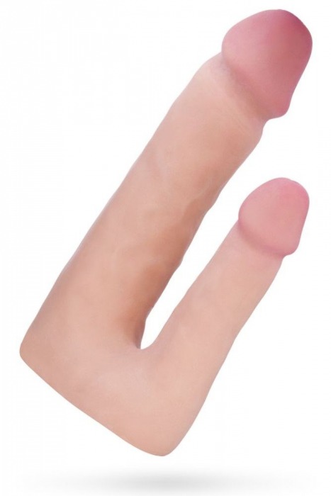 Поясной страпон с насадкой для двойного проникновения - 16 см. - ToyFa - купить с доставкой в Подольске