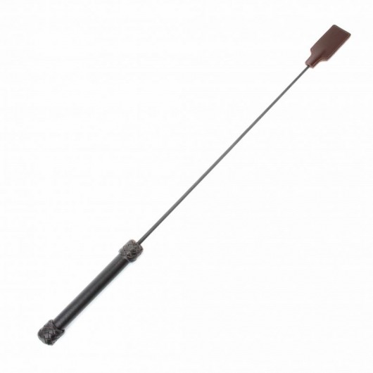 Коричневый профессиональный стек - 73 см. - БДСМ Арсенал - купить с доставкой в Подольске