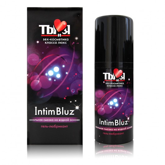 Анальный гель-лубрикант Intim Bluz - 50 гр. - Биоритм - купить с доставкой в Подольске