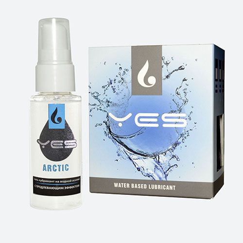 Интимный гель-лубрикант Yes Arctic с продлевающим эффектом - 30 мл. - Sitabella - купить с доставкой в Подольске