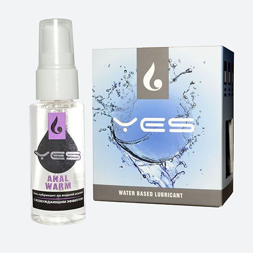 Анальный гель-лубрикант Yes Anal Warm с разогревающим эффектом - 30 мл. - Sitabella - купить с доставкой в Подольске