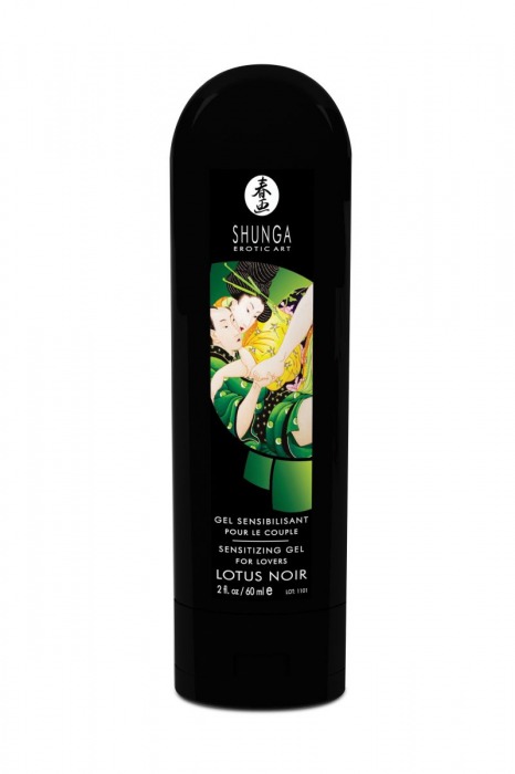 Интимный гель для пар, усиливающий наслаждение, Lotus Noir - 60 мл. - Shunga - купить с доставкой в Подольске