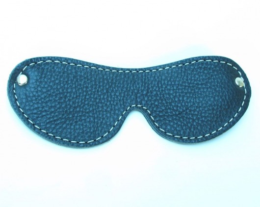 Кожаная маска на глаза - БДСМ Арсенал - купить с доставкой в Подольске