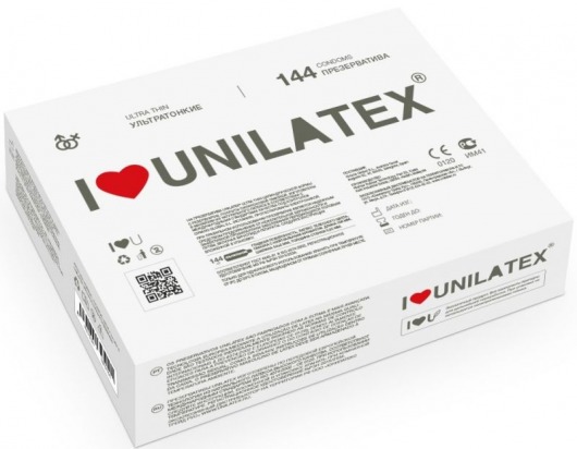 Ультратонкие презервативы Unilatex Ultra Thin - 144 шт. - Unilatex - купить с доставкой в Подольске