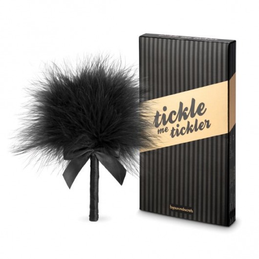 Пуховка для эротических игр Tickle Me Tickler - Bijoux Indiscrets - купить с доставкой в Подольске