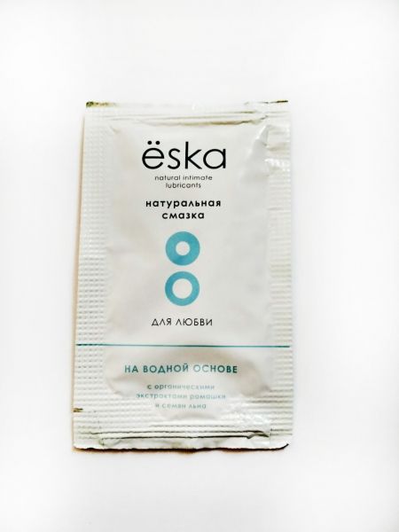 Натуральный лубрикант на водной основе Ёska - 7 мл. - Eska - купить с доставкой в Подольске