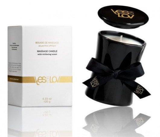 Массажная свеча Titillating Massage Candle - 120 мл. - YESforLOV - купить с доставкой в Подольске