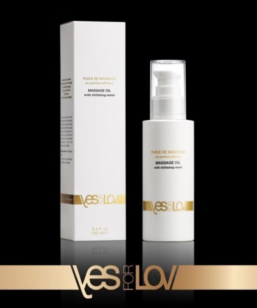 Массажное масло TITILLATING MASSAGE OIL - 100 мл. - YESforLOV - купить с доставкой в Подольске