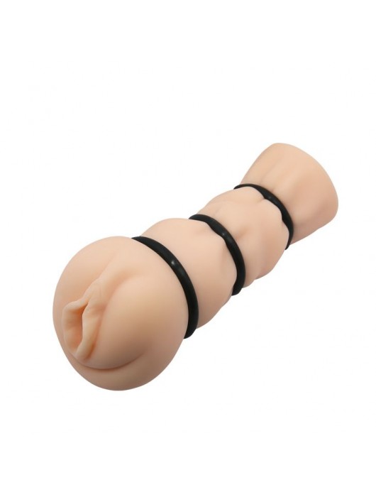 Мастурбатор-вагина с уплотняющими кольцами Baile Crazy Bull - Baile - в Подольске купить с доставкой