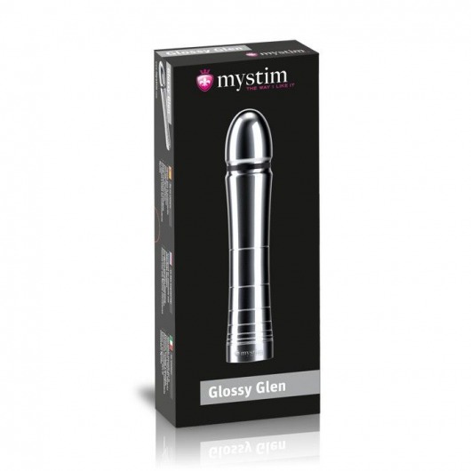 Фаллоимитатор для электростимуляции Glossy Glen Dildo - 14 см. - MyStim - купить с доставкой в Подольске