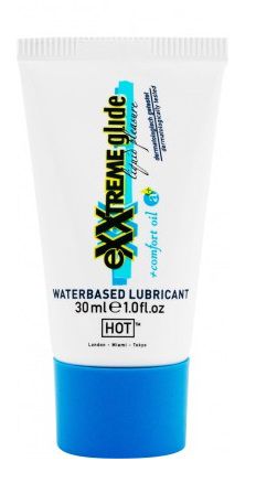 Анальная гель-смазка на водной основе Exxtreme Glide - 30 мл. - HOT - купить с доставкой в Подольске
