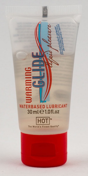 Смазка на водной основе Warming Glide с согревающим эффектом, 30 мл. - HOT - купить с доставкой в Подольске