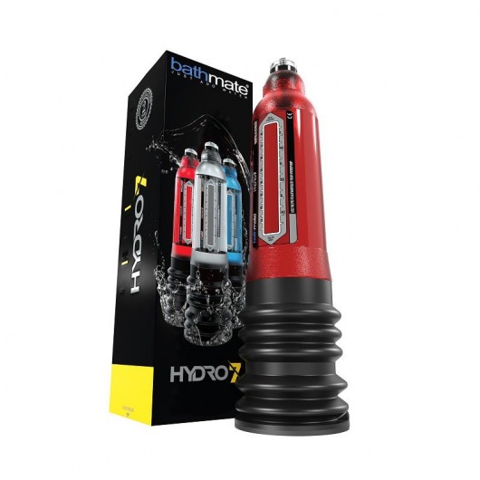 Красная гидропомпа HYDRO7 - Bathmate - в Подольске купить с доставкой