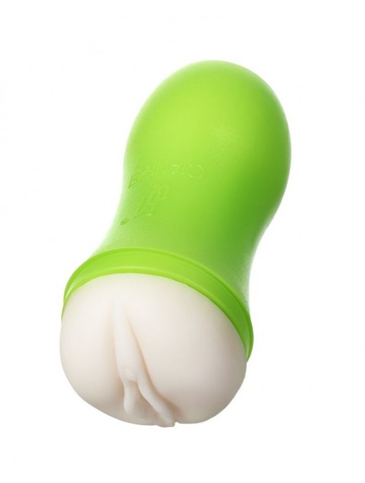 Мастурбатор-вагина A-Toys в зеленой колбе - A-toys - в Подольске купить с доставкой
