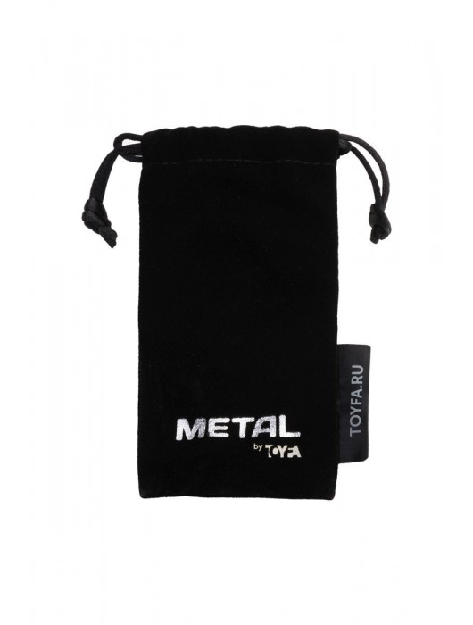 Серебристый двухсторонний карабин TOYFA Metal - ToyFa - купить с доставкой в Подольске