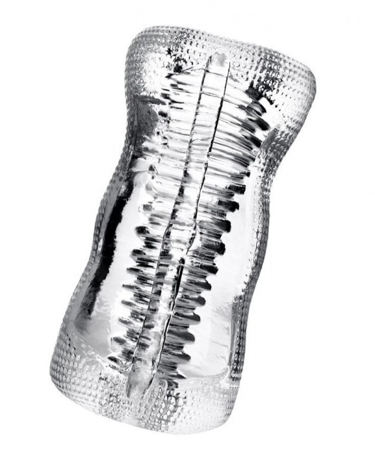 Прозрачный мастурбатор Lingam Asha - ToyFa - в Подольске купить с доставкой